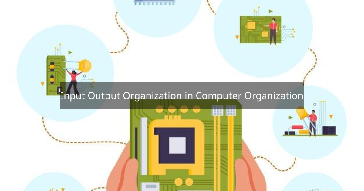 Input Output Organization in Computer Organization
